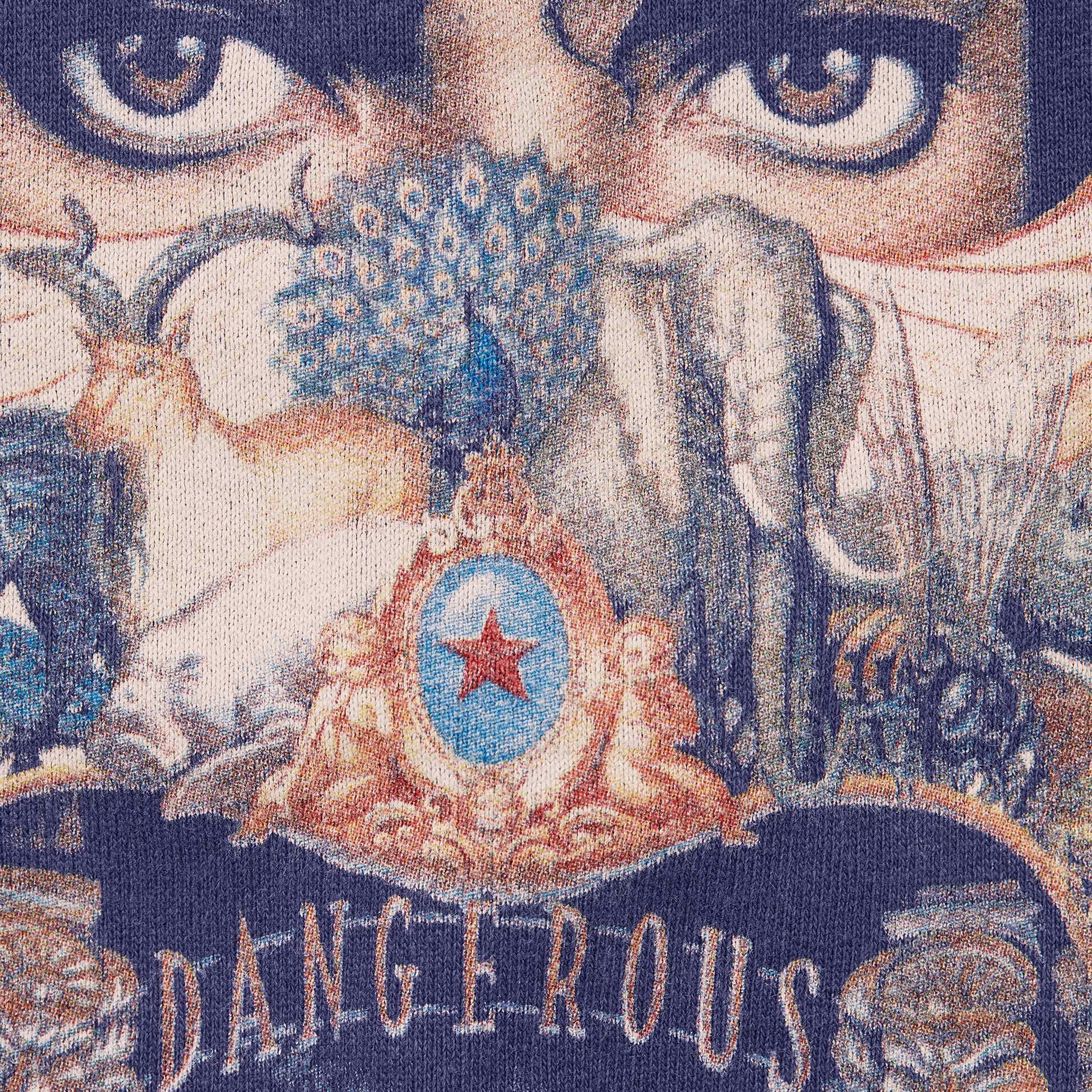 Michael Jackson® Dangerous Zip Up Hooded Sweatshirt view 4